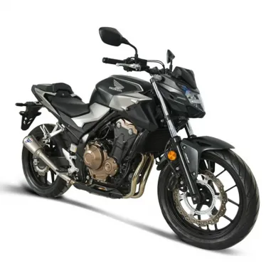 Termignoni Honda CB 500 F / R / X Terminale Di Scarico Moto Marmitta GP2R-RHT Titanio