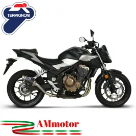 Termignoni Honda CB 500 F / R / X Terminale Di Scarico Moto Marmitta Gp Carbonio