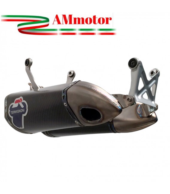 Terminali Di Scarico Racing Termignoni Ducati Panigale 1299 Silenziatori Titanio Cunb Carbonio
