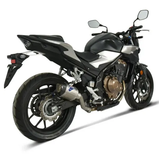 Termignoni Honda CB 500 F / R / X Terminale Di Scarico Moto Marmitta Relevance D70 Titanio