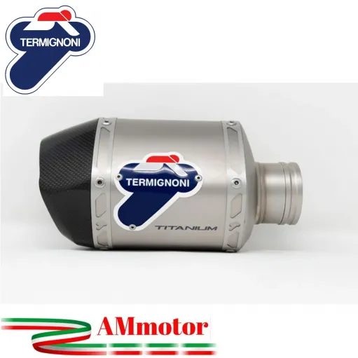 Termignoni Honda CB 500 F / R / X Terminale Di Scarico Moto Marmitta Relevance D70 Titanio