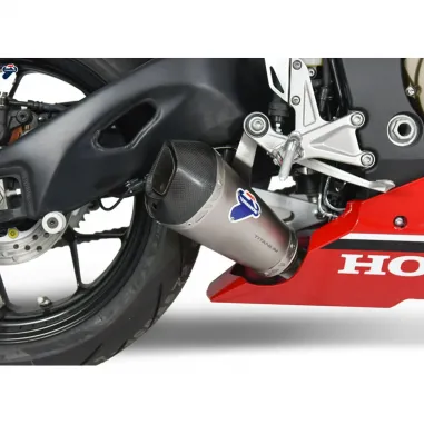 Termignoni Honda Cbr 1000 RR 17 - 2019 Terminale Di Scarico Moto Marmitta Relevance Titanio