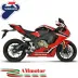 Termignoni Honda Cbr 1000 RR 17 - 2019 Terminale Di Scarico Moto Marmitta Gp Carbonio