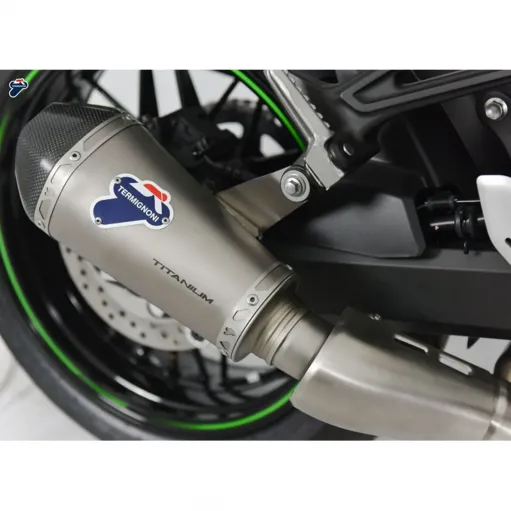 Termignoni Kawasaki Z 900 RS 18 - 2022 Terminale Di Scarico Moto Marmitta Relevance Titanio