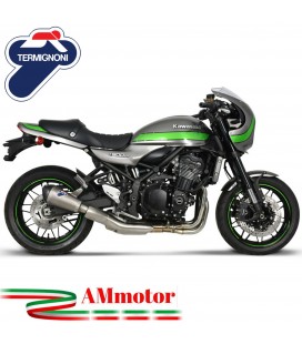 Termignoni Kawasaki Z 900 RS Terminale Di Scarico Moto Marmitta Relevance Titanio