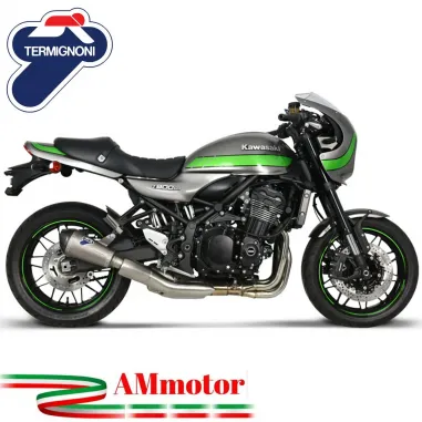 Termignoni Kawasaki Z 900 RS 18 - 2022 Terminale Di Scarico Moto Marmitta Relevance Titanio