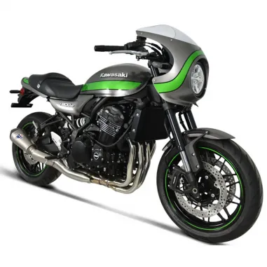Termignoni Kawasaki Z 900 RS Terminale Di Scarico Moto Marmitta Relevance Titanio