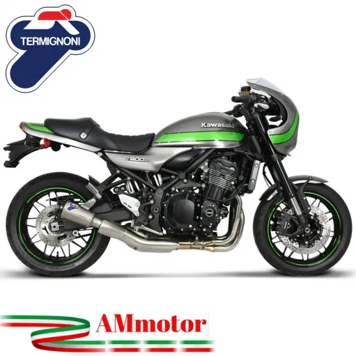 Termignoni Kawasaki Z 900 RS Terminale Di Scarico Moto Marmitta GP2R-RHT Titanio