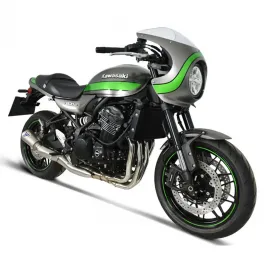 Termignoni Kawasaki Z 900 RS 18 - 2022 Terminale Di Scarico Moto Marmitta GP2R-RHT Titanio 2