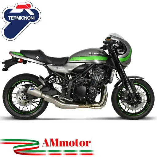 Termignoni Kawasaki Z 900 RS 18 - 2022 Terminale Di Scarico Moto Marmitta GP2R-R Inox