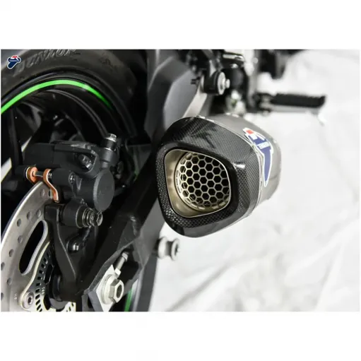 Termignoni Kawasaki Z 900 RS 18 - 2022 Terminale Di Scarico Moto Marmitta Relevance D70 Titanio