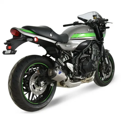 Termignoni Kawasaki Z 900 RS Terminale Di Scarico Moto Marmitta Relevance D70 Titanio