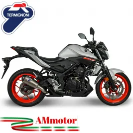 Termignoni Yamaha MT-03 Terminale Di Scarico Moto Marmitta Relevance Titanio