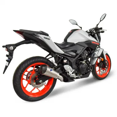 Termignoni Yamaha MT-03 Terminale Di Scarico Moto Marmitta Relevance Titanio