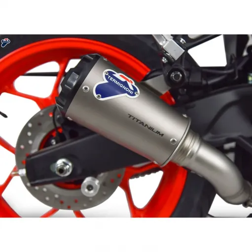 Termignoni Yamaha MT-03 Terminale Di Scarico Moto Marmitta GP2R-RHT Titanio