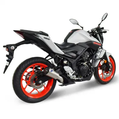 Termignoni Yamaha MT-03 Terminale Di Scarico Moto Marmitta GP2R-RHT Titanio