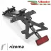 Portatarga Rizoma Kawasaki Z 900 Moto Supporto Completo Luce Led Catarifrangente