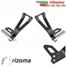 Pedane Passeggero Yamaha MT10 Rizoma Regolabili Poggiapiedi