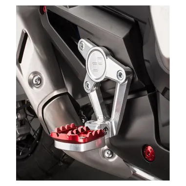 Pedane Honda X-ADV Lightec Poggiapiedi Snodati Pieghevoli Ergal Moto