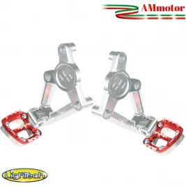 Pedane Honda X-ADV Lightec Poggiapiedi Snodati Pieghevoli Ergal Moto