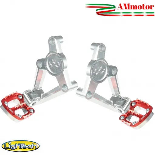 Pedane Honda X-ADV Lightec Poggiapiedi Snodati Pieghevoli Ergal Moto