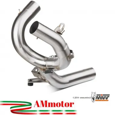 Mivv Ducati Multistrada 1200 10 - 2014 Terminale Di Scarico Moto No Kat Marmitta Suono Inox
