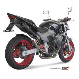 Mivv Honda Hornet 600 03 - 2006 Terminale Di Scarico Moto Marmitta X-Cone Inox Nero 2
