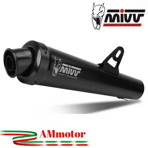Mivv Honda Hornet 600 03 - 2006 Terminale Di Scarico Moto Marmitta X-Cone Inox Nero