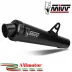 Mivv Honda Hornet 600 03 - 2006 Terminale Di Scarico Moto Marmitta X-Cone Inox Nero