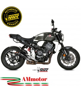 Mivv Honda Cb 1000 R 18 - 2024 Terminale Di Scarico Moto Marmitta Mk3 Black Omologato