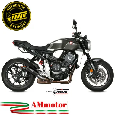 Mivv Honda Cb 1000 R 18 - 2024 Terminale Di Scarico Moto Marmitta Mk3 Black Omologato