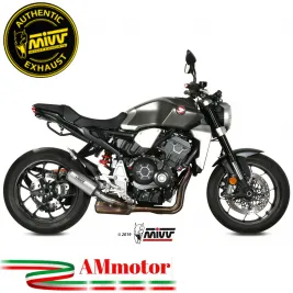 Mivv Honda Cb 1000 R 18 - 2024 Terminale Di Scarico Moto Marmitta Mk3 Inox Omologato