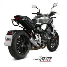 Mivv Honda Cb 1000 R 18 - 2024 Terminale Di Scarico Moto Marmitta Mk3 Inox Omologato 2