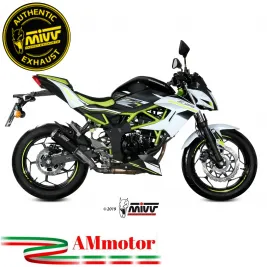 Mivv Kawasaki Z 125 Terminale Di Scarico Moto Marmitta Mk3 Black