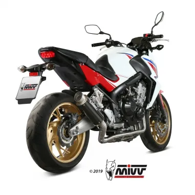 Scarico Completo Mivv Honda CB 650 F 14 - 2018 Moto Terminale Gp Pro Carbonio