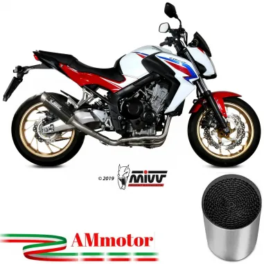 Scarico Completo Mivv Honda CB 650 F 14 - 2018 Moto Terminale Gp Pro Carbonio