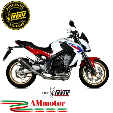 Scarico Completo Mivv Honda CB 650 F 14 - 2018 Moto Terminale Gp Pro Black