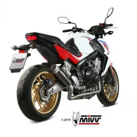 Scarico Completo Mivv Honda CB 650 F 14 - 2018 Moto Terminale Gp Pro Black 2