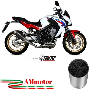 Scarico Completo Mivv Honda CB 650 F 14 - 2018 Moto Terminale Gp Pro Black