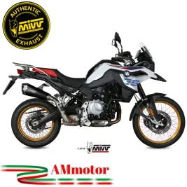 Mivv Bmw F 750 GS Terminale Di Scarico Moto Delta Race Black Marmitta Omologato