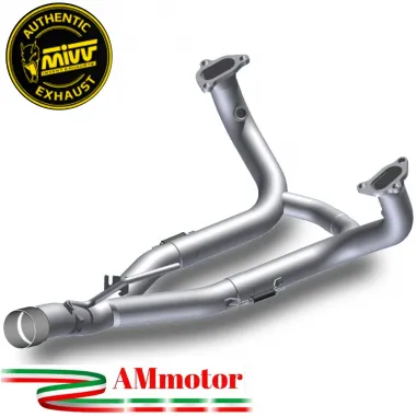 Bmw R 1250 GS / Adventure Mivv Tubo Elimina Kat Catalizzatore Moto Collettori Di Scarico