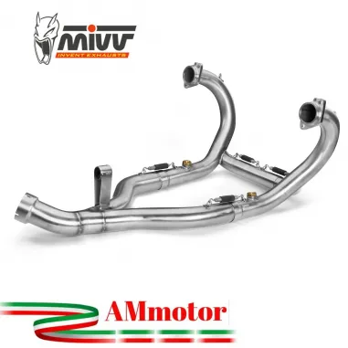 Bmw R 1200 R 11 - 2014 Mivv Tubo Elimina Kat Catalizzatore Moto Collettori Di Scarico