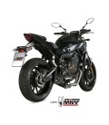 Scarico Completo Mivv Yamaha Mt-07 Terminale Delta Race Black Moto