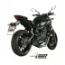 Scarico Completo Mivv Yamaha Mt-07 Terminale Delta Race Black Moto