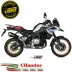 Mivv Bmw F 850 GS Terminale Di Scarico Moto Delta Race Black Marmitta Omologato