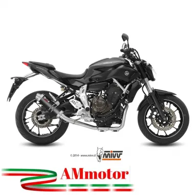 Scarico Completo Mivv Yamaha Mt-07 Terminale Gp Carbonio Moto Alto