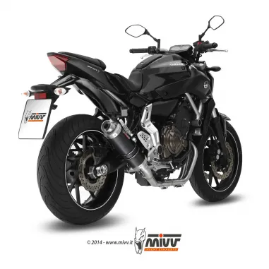 Scarico Completo Mivv Yamaha Mt-07 Terminale Gp Carbonio Moto Alto