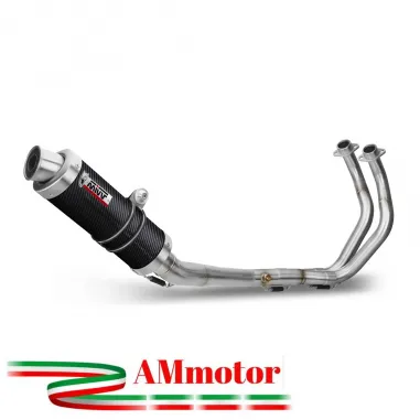 Scarico Completo Mivv Yamaha Mt-07 Terminale Gp Carbonio Moto Alto
