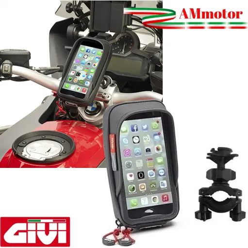 Porta Cellulalre Smartphone Moto Givi Sostegno Universale S957B