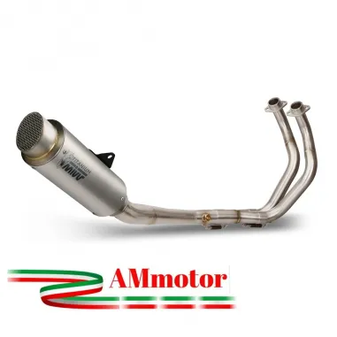 Scarico Completo Mivv Yamaha Mt-07 Terminale Gp Pro Titanio Moto Alto